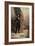 Abraham Lincoln with American Flag-null-Framed Giclee Print