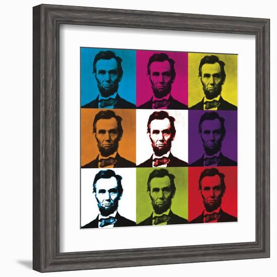 Abraham Lincoln-null-Framed Art Print