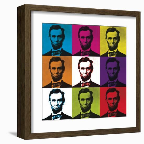 Abraham Lincoln-null-Framed Art Print