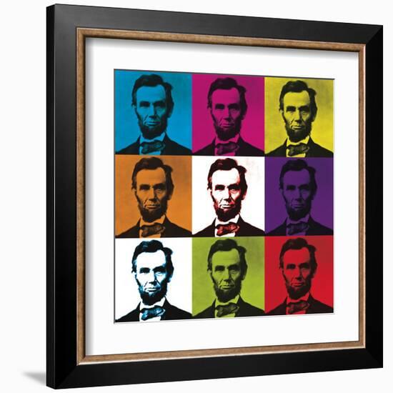 Abraham Lincoln-null-Framed Art Print