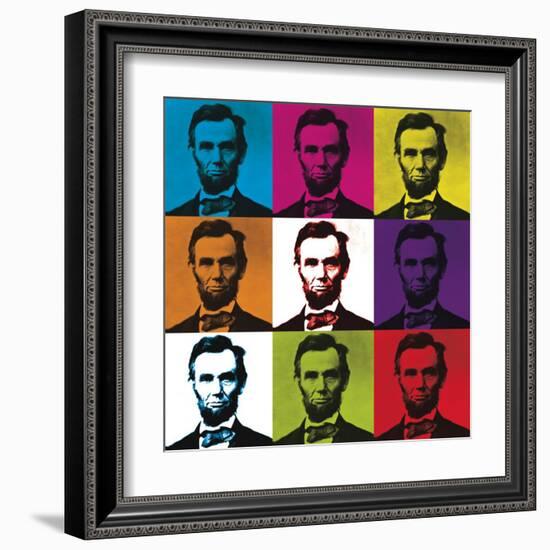 Abraham Lincoln-null-Framed Art Print