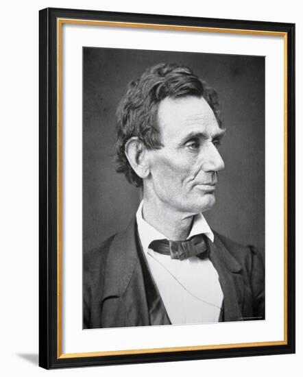 Abraham Lincoln-Alexander Hesler-Framed Premium Photographic Print