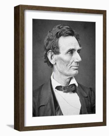 Abraham Lincoln-Alexander Hesler-Framed Photographic Print