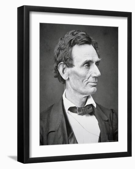 Abraham Lincoln-Alexander Hesler-Framed Photographic Print