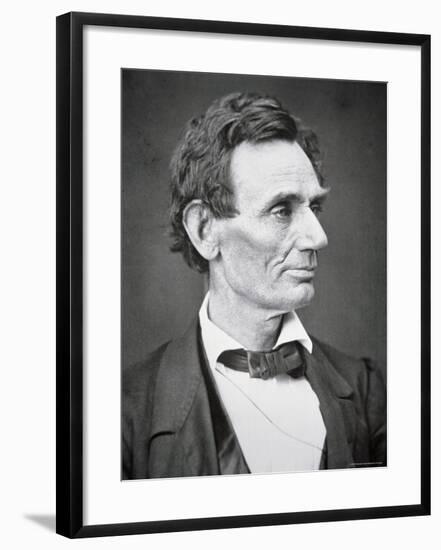 Abraham Lincoln-Alexander Hesler-Framed Photographic Print