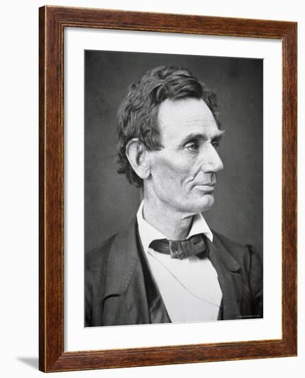 Abraham Lincoln-Alexander Hesler-Framed Photographic Print