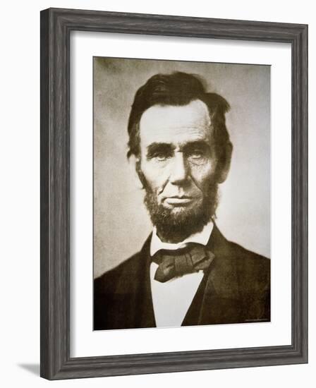 Abraham Lincoln-Alexander Gardner-Framed Photographic Print