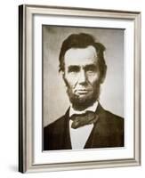 Abraham Lincoln-Alexander Gardner-Framed Photographic Print