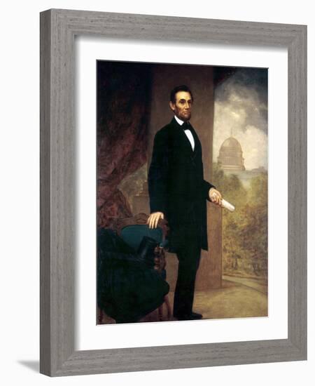 Abraham Lincoln-William F^ Cogswel-Framed Photographic Print