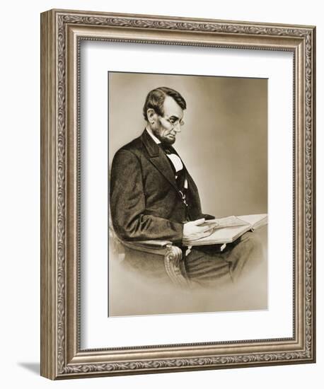 Abraham Lincoln-null-Framed Giclee Print