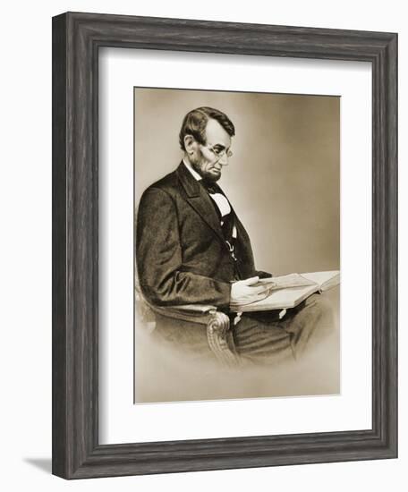 Abraham Lincoln-null-Framed Giclee Print