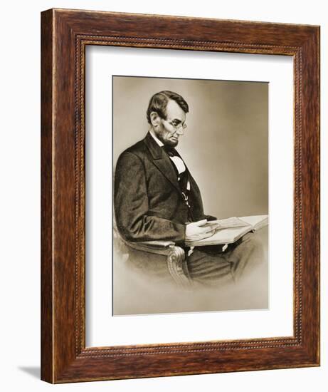 Abraham Lincoln-null-Framed Giclee Print