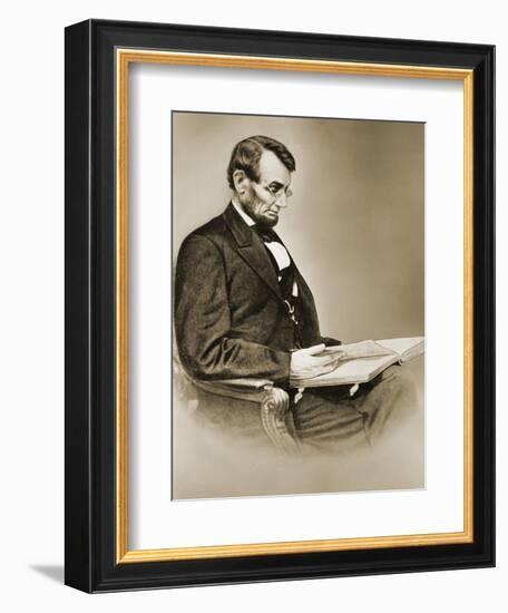 Abraham Lincoln-null-Framed Giclee Print