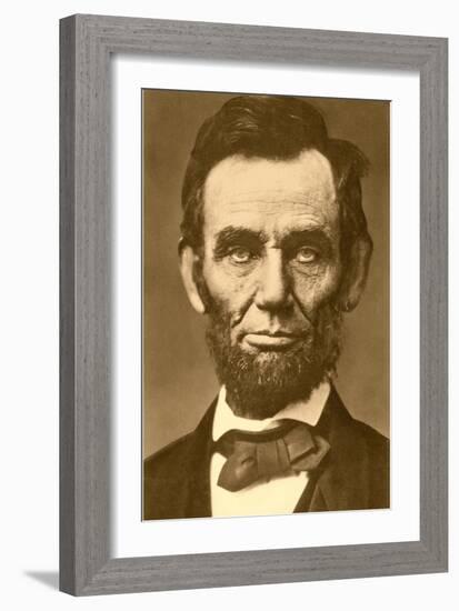 Abraham Lincoln-null-Framed Art Print