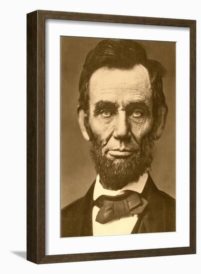 Abraham Lincoln-null-Framed Art Print