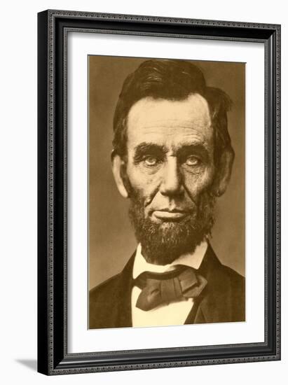 Abraham Lincoln-null-Framed Art Print