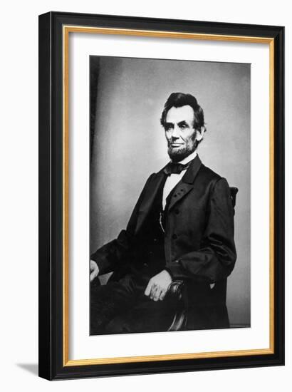 Abraham Lincoln-null-Framed Art Print