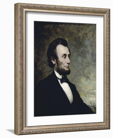 Abraham Lincoln-George Henry Story-Framed Giclee Print