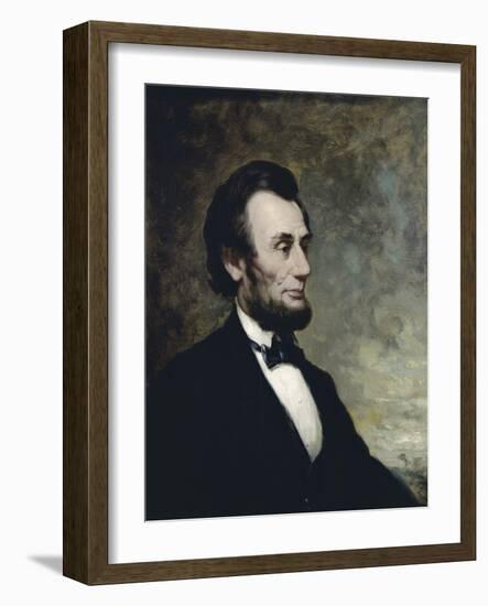 Abraham Lincoln-George Henry Story-Framed Giclee Print