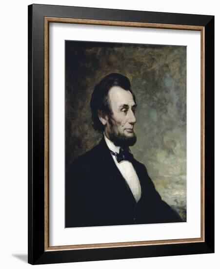 Abraham Lincoln-George Henry Story-Framed Giclee Print