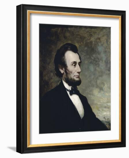 Abraham Lincoln-George Henry Story-Framed Giclee Print