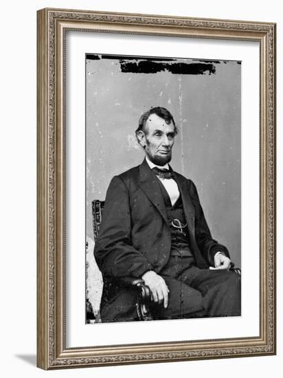 Abraham Lincoln-null-Framed Art Print