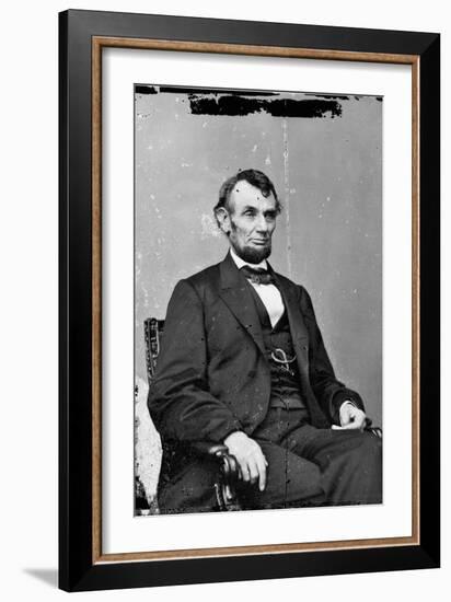 Abraham Lincoln-null-Framed Art Print