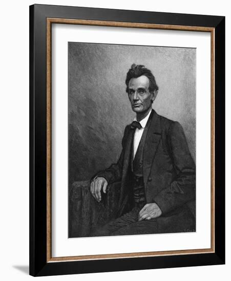 Abraham Lincoln-Timothy Cole-Framed Art Print