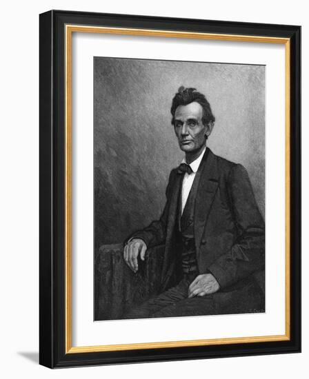 Abraham Lincoln-Timothy Cole-Framed Art Print