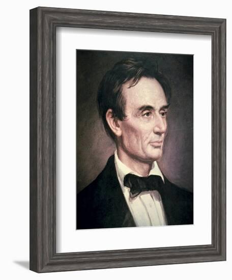 Abraham Lincoln-George Peter Alexander Healy-Framed Giclee Print