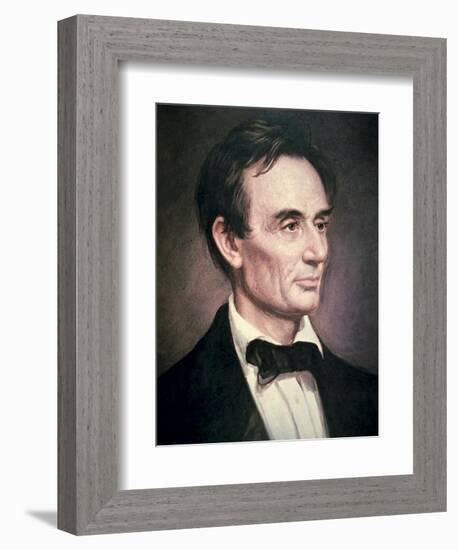 Abraham Lincoln-George Peter Alexander Healy-Framed Giclee Print