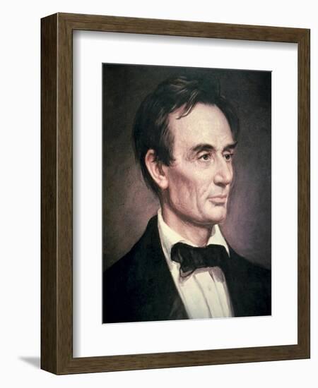 Abraham Lincoln-George Peter Alexander Healy-Framed Giclee Print