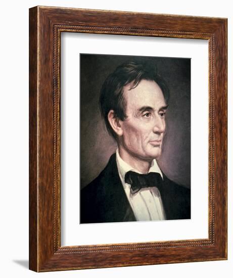 Abraham Lincoln-George Peter Alexander Healy-Framed Giclee Print