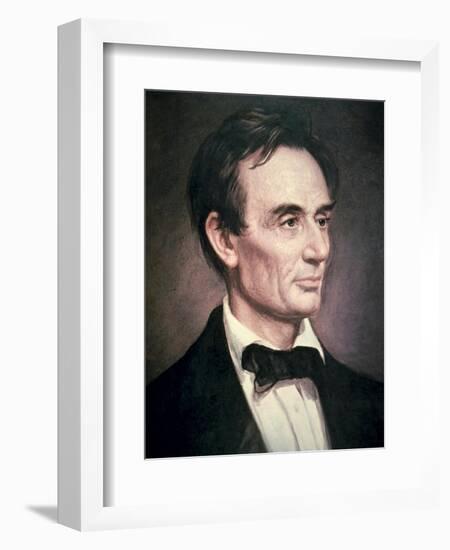 Abraham Lincoln-George Peter Alexander Healy-Framed Giclee Print