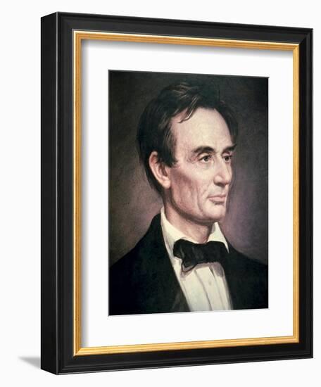 Abraham Lincoln-George Peter Alexander Healy-Framed Giclee Print