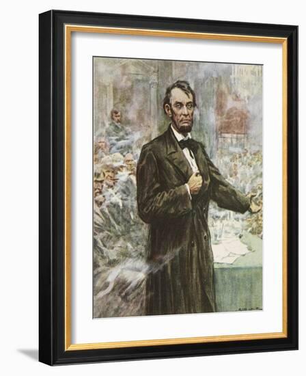 Abraham Lincoln-Arthur C. Michael-Framed Giclee Print