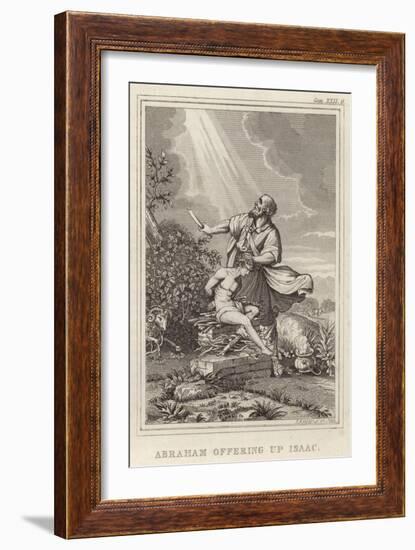 Abraham Offering Up Isaac-null-Framed Giclee Print