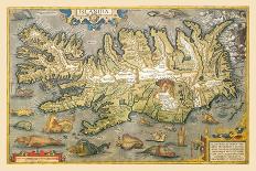 Map of Northern Italy-Abraham Ortelius-Art Print