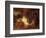 Abraham Receives the Three Angels-Rembrandt van Rijn-Framed Giclee Print