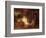 Abraham Receives the Three Angels-Rembrandt van Rijn-Framed Giclee Print