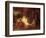 Abraham Receives the Three Angels-Rembrandt van Rijn-Framed Giclee Print