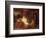 Abraham Receives the Three Angels-Rembrandt van Rijn-Framed Giclee Print