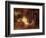 Abraham Receives the Three Angels-Rembrandt van Rijn-Framed Giclee Print