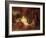 Abraham Receives the Three Angels-Rembrandt van Rijn-Framed Giclee Print