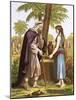 Abraham's Servant and Rebekah-English-Mounted Giclee Print