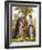 Abraham's Servant and Rebekah-English-Framed Giclee Print