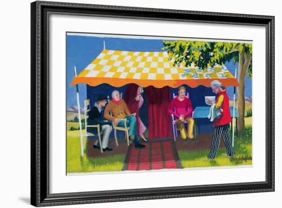 Abraham's Three Visitors, 2003-Dinah Roe Kendall-Framed Giclee Print