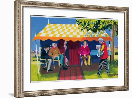 Abraham's Three Visitors, 2003-Dinah Roe Kendall-Framed Giclee Print