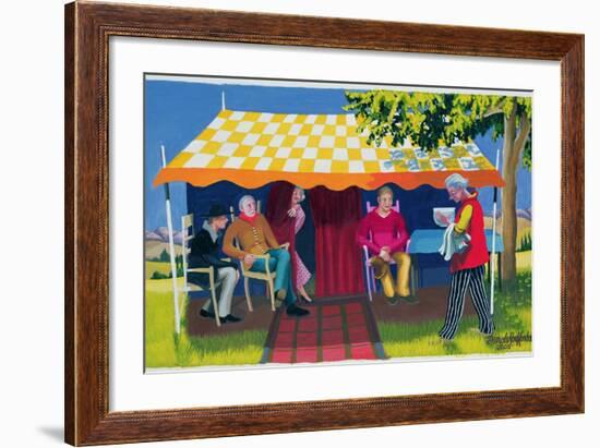 Abraham's Three Visitors, 2003-Dinah Roe Kendall-Framed Giclee Print