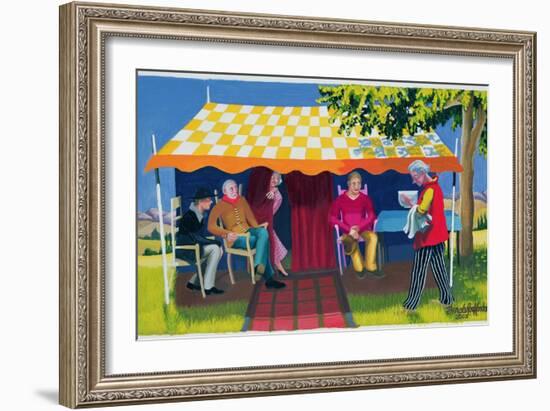 Abraham's Three Visitors, 2003-Dinah Roe Kendall-Framed Giclee Print